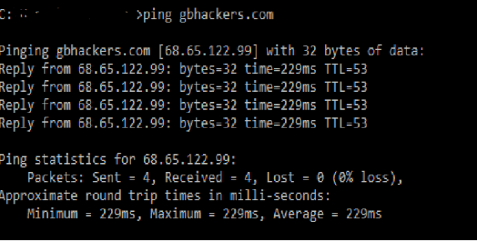 Ping Command: μπορεί να ανιχνεύσει λειτουργικά συστήματα 3 Ping Command: μπορεί να ανιχνεύσει λειτουργικά συστήματα