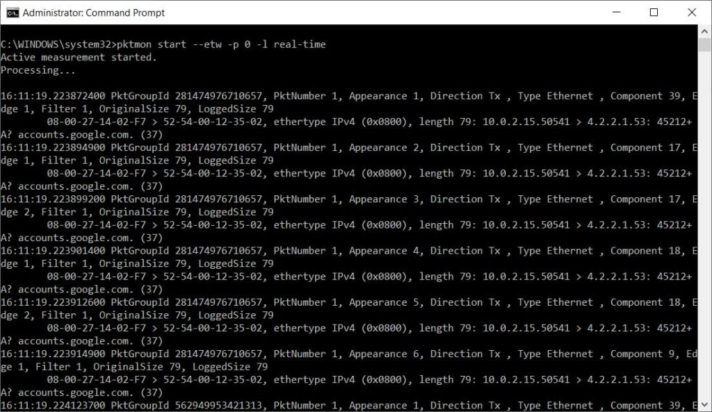 Τα Windows 10 έρχονται με ενσωματωμένο network sniffer!