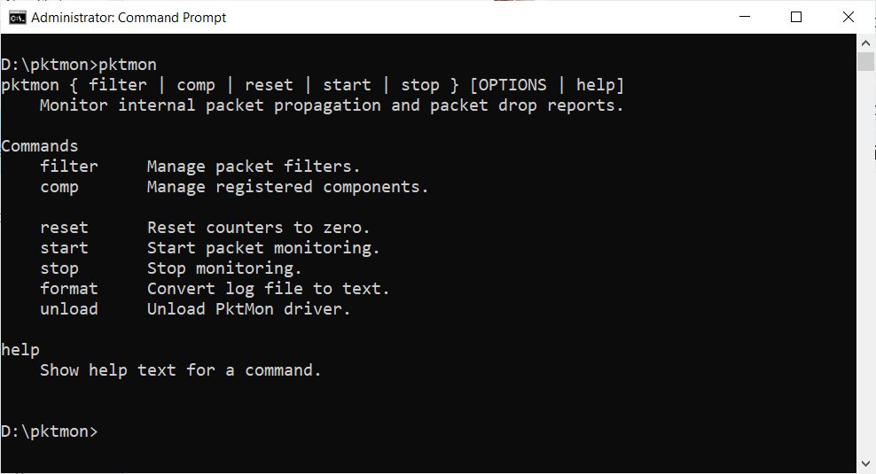 network sniffer
