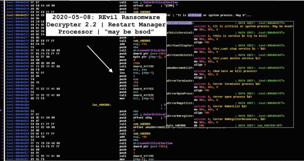 Το Sodinokibi ransomware μπορεί πλέον να κρυπτογραφήσει και κλειδωμένα αρχεία 2 Sodinokibi
