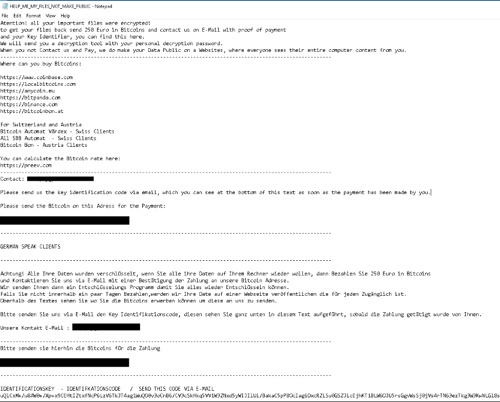 Ransomware Hakbit: Στοχεύει εταιρείες σε Γερμανία, Αυστρία και Ελβετία 6 Ransomware Hakbit: Στοχεύει εταιρείες σε Γερμανία, Αυστρία και Ελβετία