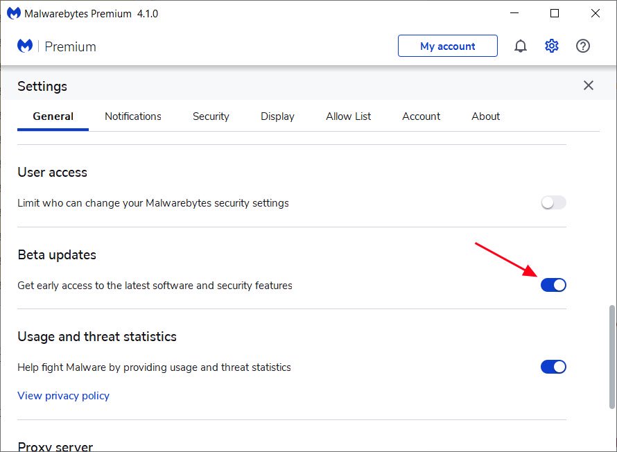 Malwarebytes: Προβλήματα απόδοσης στα Windows 10 2004. Τι κάνετε; 3 Malwarebytes