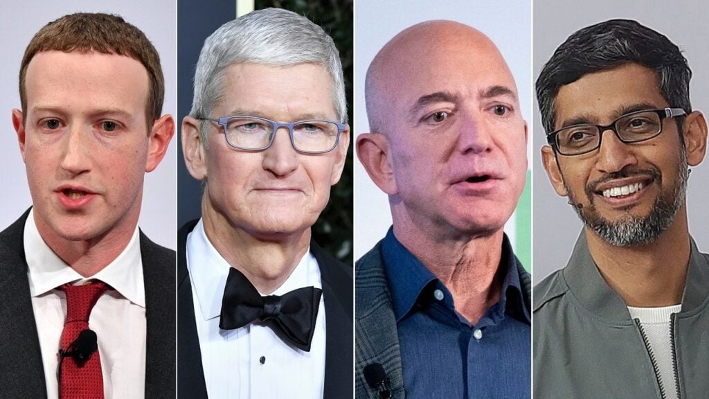 Apple: Defends its App Store before antitrust hearing 1 Amazon, Facebook, Apple, Google
