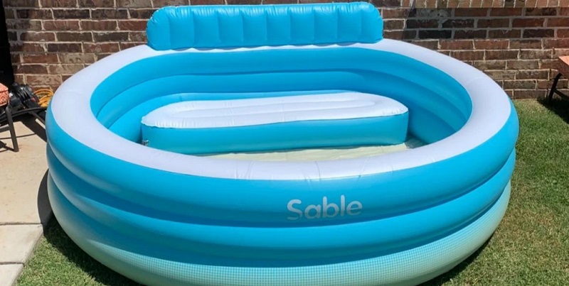 Inflatable pools are the must-have of the summer