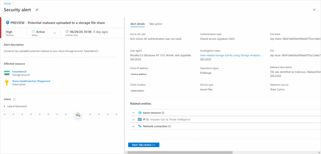 Η Microsoft ανακοίνωσε νέες δυνατότητες στο ATP για το Azure Storage! 2 Azure ATP