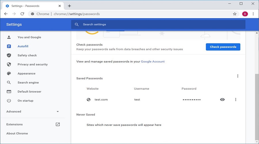 Google Chrome: Import, export and backup saved passwords 4 Google Chrome: Import, export and backup saved passwords