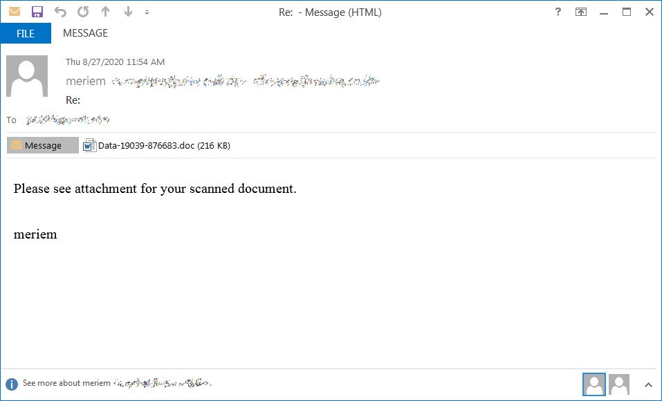 Emotet malware: Released with a new template, equally dangerous 1 Emotet malware: Released with a new template, equally dangerous