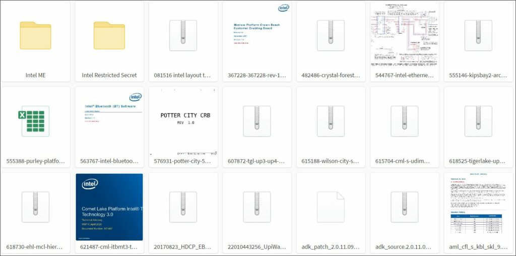 Hacker leaks 20 GB of internal Intel documents online! 2 Hacker leaks 20GB of internal Intel documents online!