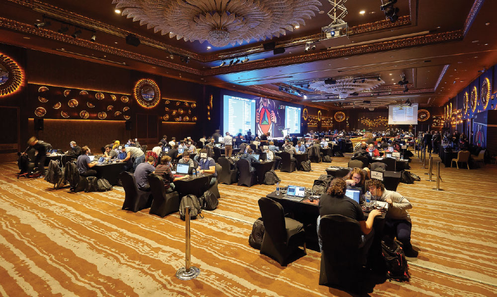 Do hackers carry out their attacks in real time? 2 hackers competitions