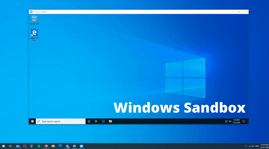 Windows Sandbox/Hyper-V