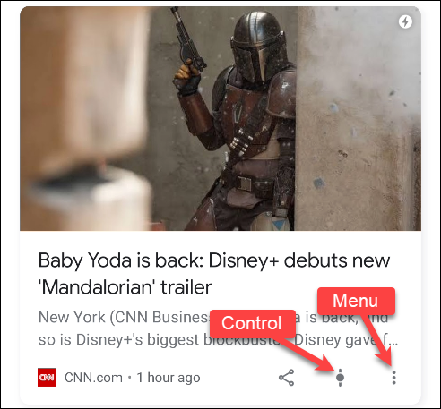 Google Discover Feed