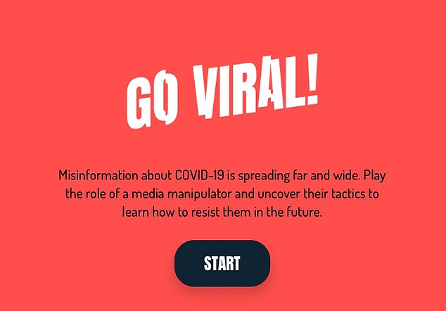 Go Viral! The online game that helps you identify fake news! 1 Go Viral! The online game that helps you identify fake news!