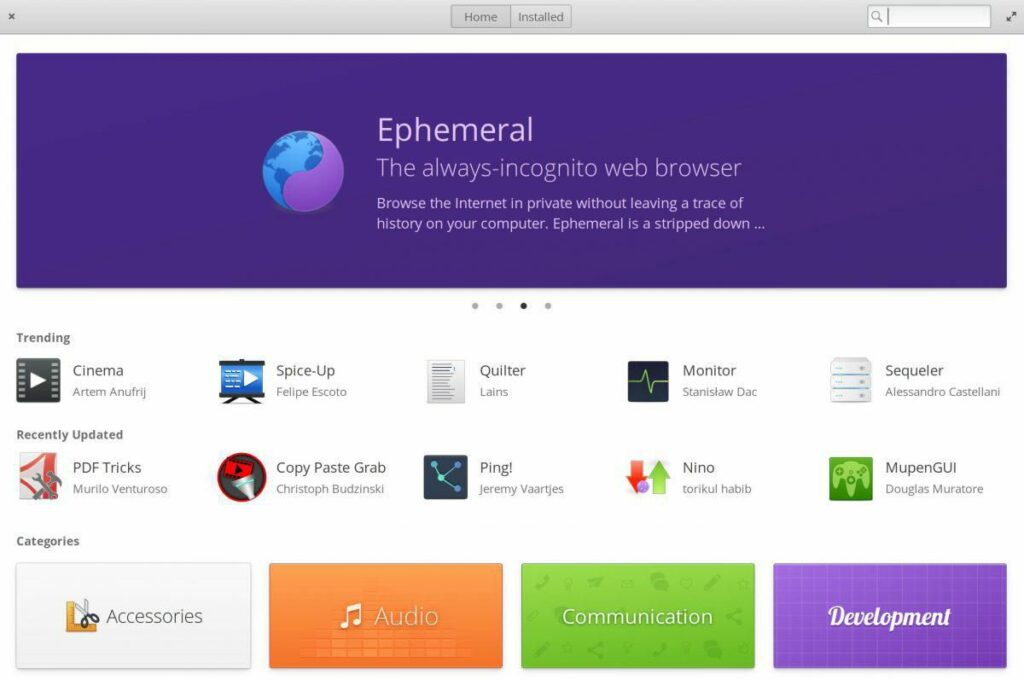 Ephemeral