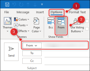 How to send email from a different sender in Outlook 2 Outlook