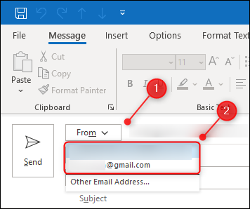 How to send email from a different sender in Outlook 3 Outlook