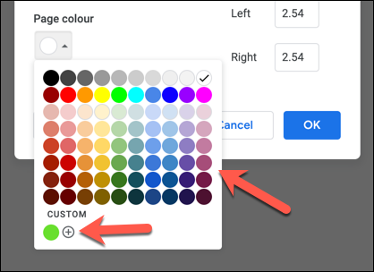How to change page color in Google Docs 4 Google Docs