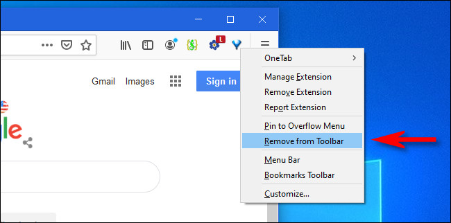 How to choose which extensions appear on the Firefox 5 toolbar How to choose which extensions appear on the Firefox toolbar
