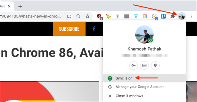 Τρόπος μεταφοράς καρτελών Chrome μεταξύ iPhone, iPad και Mac 1 Chrome
