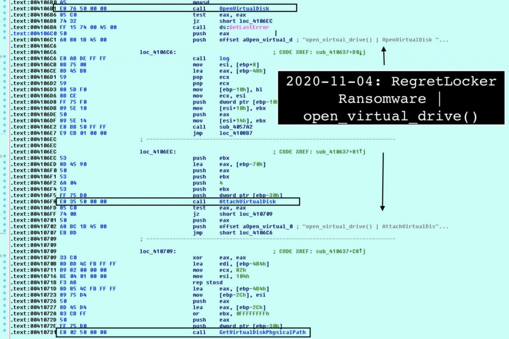 Το νέο RegretLocker ransomware στοχεύει εικονικές μηχανές Windows 4 RegretLocker ransomware