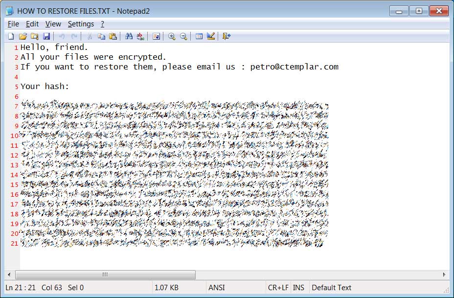 Το νέο RegretLocker ransomware στοχεύει εικονικές μηχανές Windows 2 Το νέο RegretLocker ransomware στοχεύει εικονικές μηχανές Windows