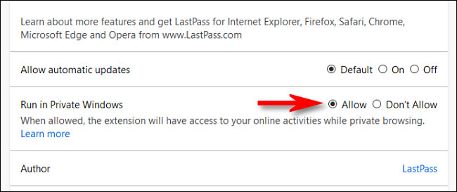 Firefox: Πώς να ενεργοποιήσετε μια επέκταση σε Private Mode 4 Firefox: Πώς να ενεργοποιήσετε μια επέκταση σε Private Mode
