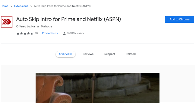 How to skip Netflix intros in Google Chrome 2 Netflix