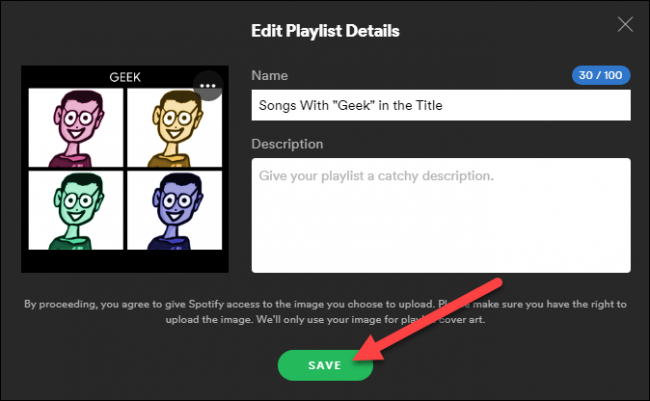 How to add your own cover art to Spotify playlists 6 How to add your own cover art to Spotify playlists