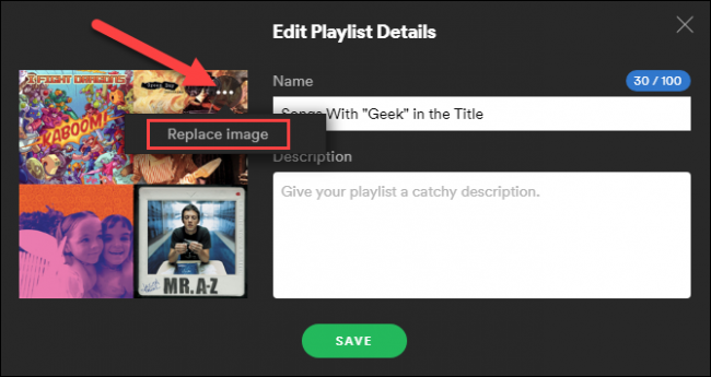 How to add your own cover art to Spotify playlists 4 How to add your own cover art to Spotify playlists