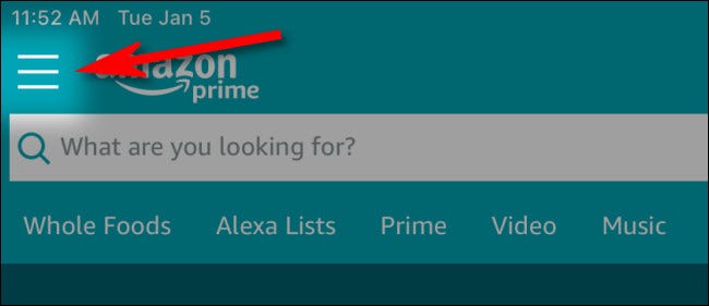 Πώς να βρείτε τις παραγγελίες σας στο Amazon app 2 amazon