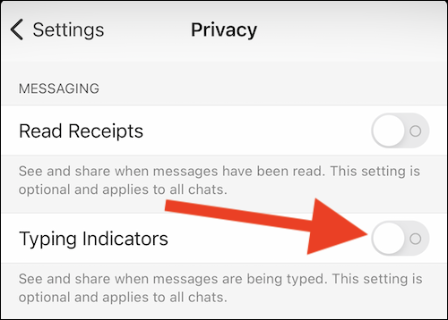Signal: How to hide when someone is typing a message 6 Signal