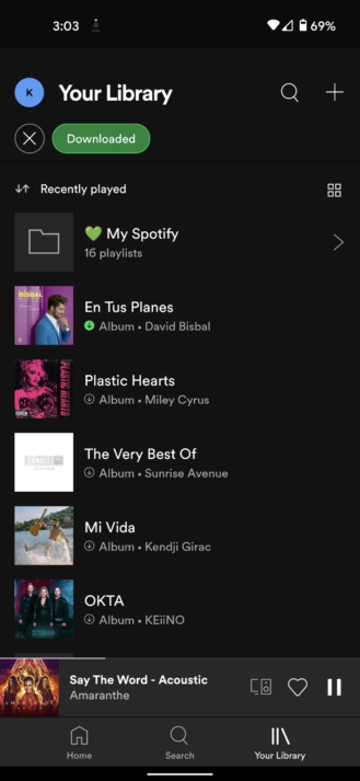 Spotify: Δοκιμάζει νέο UI βιβλιοθήκης και την κοινή χρήση των στίχων