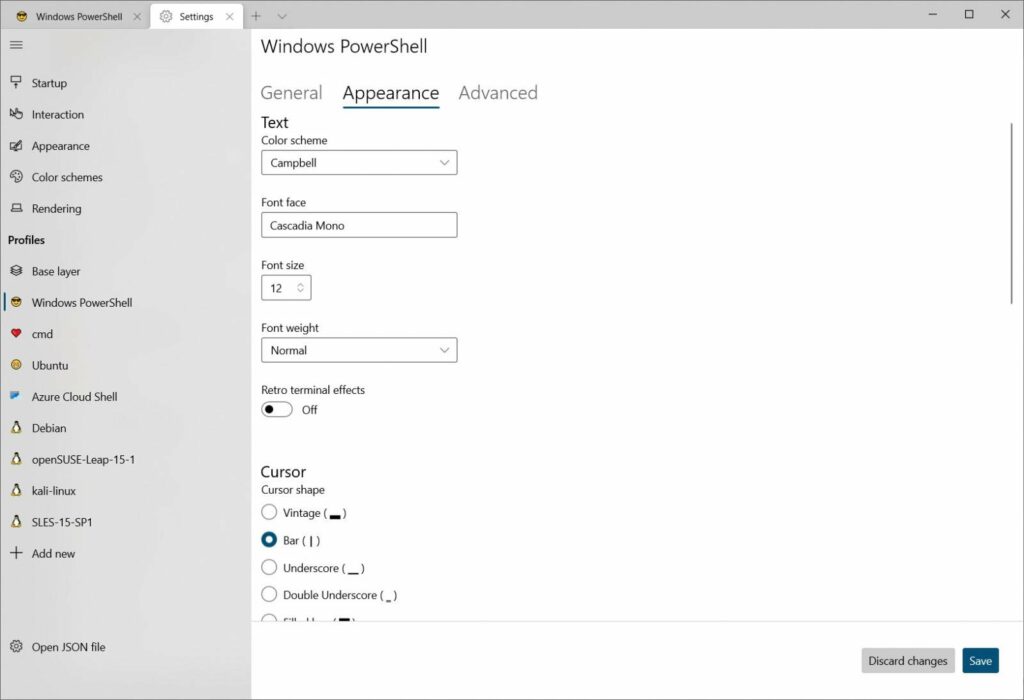 Microsoft is testing a hidden settings screen in Windows Terminal 6 Windows Terminal