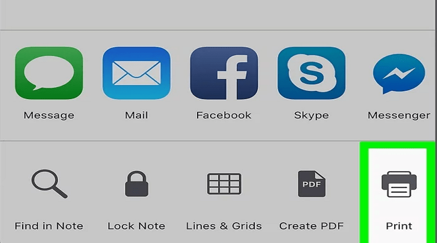 iPhone Σημειώσεις