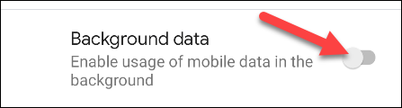 How Android apps will not use mobile data in the background 7 How Android apps won't use mobile data in the background