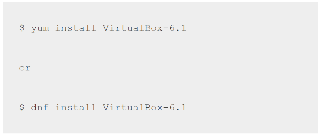 Πως να εγκαταστήσετε το VirtualBox 6.1 σε Linux; 5 VirtualBox 6.1 Linux