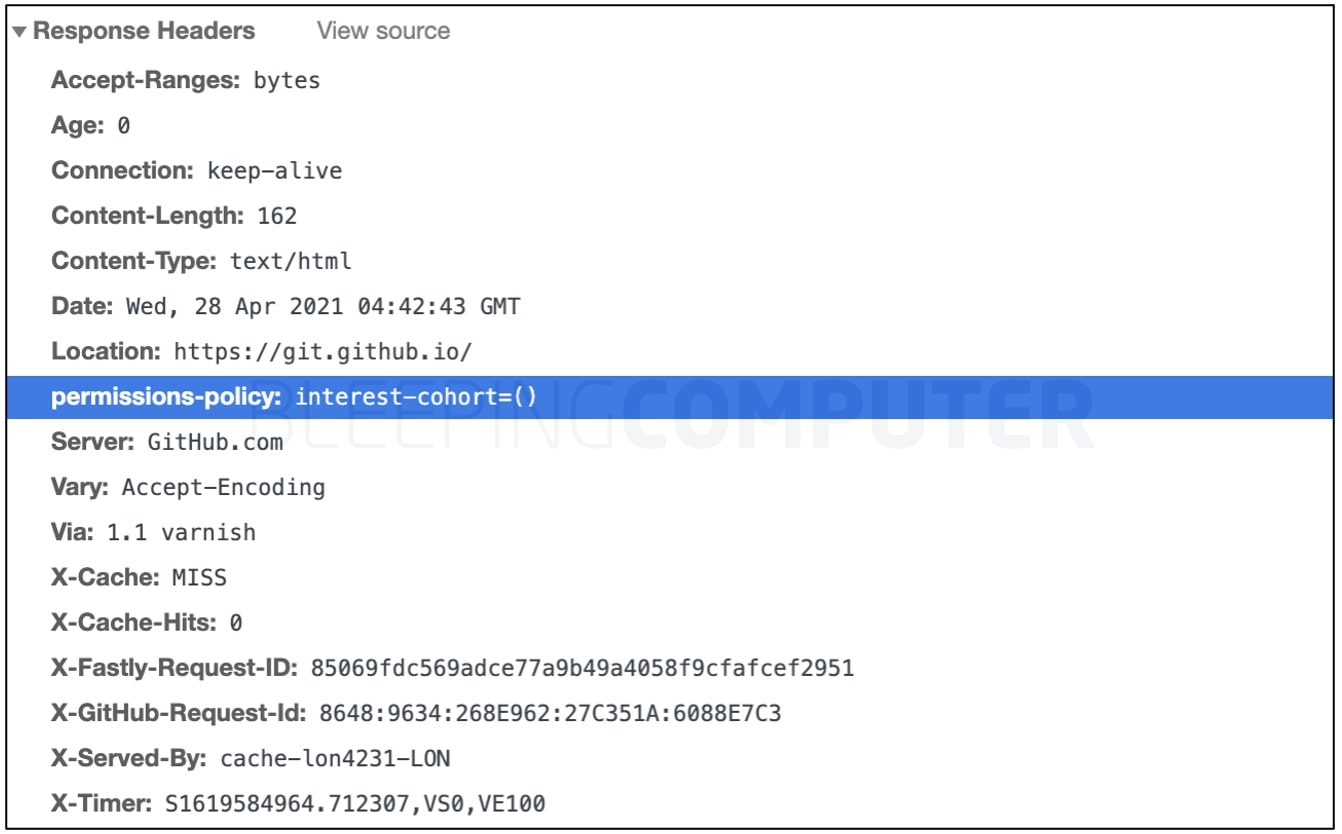 GitHub: Μία ακόμη εταιρεία που μπλοκάρει το Google FLoC! 3 GitHub - Google FLoC