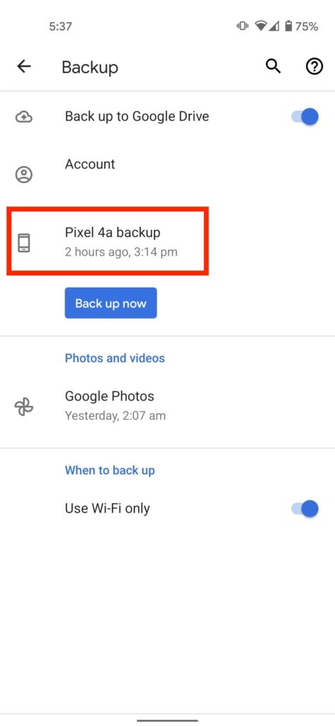 SMS Android backups κι επαναφορά 