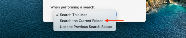 Mac: How to Make Finder Always Search in a Current Folder 6 Mac: How to make Finder always search in a current folder