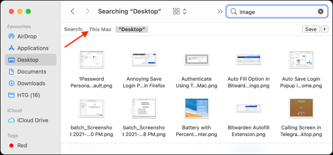 Mac: How to make Finder always search in a current folder 7 mac finder