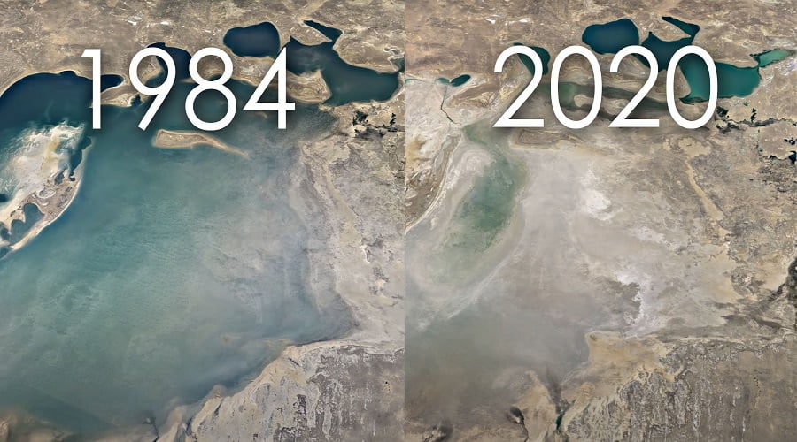 Google Earth Timelapse: Δείχνει τα αποτελέσματα της κλιματικής αλλαγής 3 Google Earth Timelapse: Δείχνει τα αποτελέσματα της κλιματικής αλλαγής