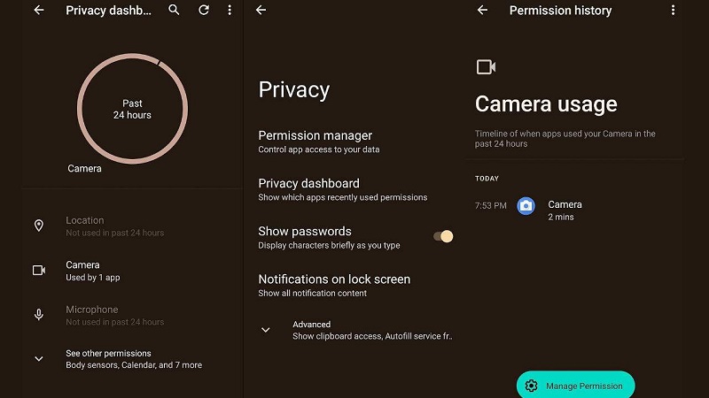Ο πίνακας ελέγχου απορρήτου του Android 12 μάλλον είναι η απάντηση της Google στο απόρρητο της Apple 2 Ο πίνακας ελέγχου απορρήτου του Android 12 μάλλον είναι η απάντηση της Google στο απόρρητο της Apple