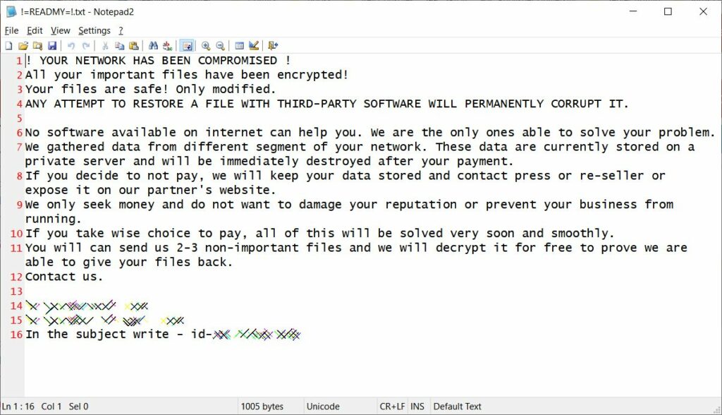 Mysterious ransomware payment detected on RubRatings 2 site RubRatings