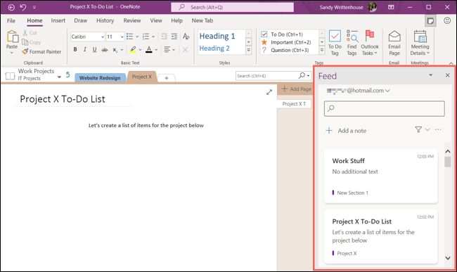 Microsoft OneNote