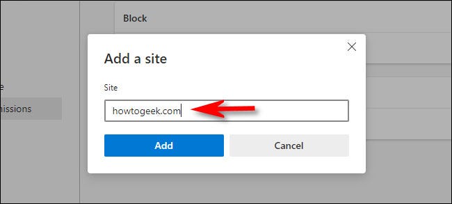 Πώς να επιτρέψετε τα pop-ups στον Microsoft Edge 8 edge