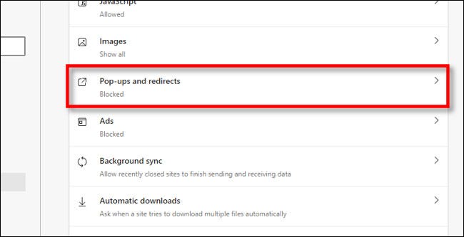 Πώς να επιτρέψετε τα pop-ups στον Microsoft Edge 6 Πώς να επιτρέψετε τα pop-ups στον Microsoft Edge
