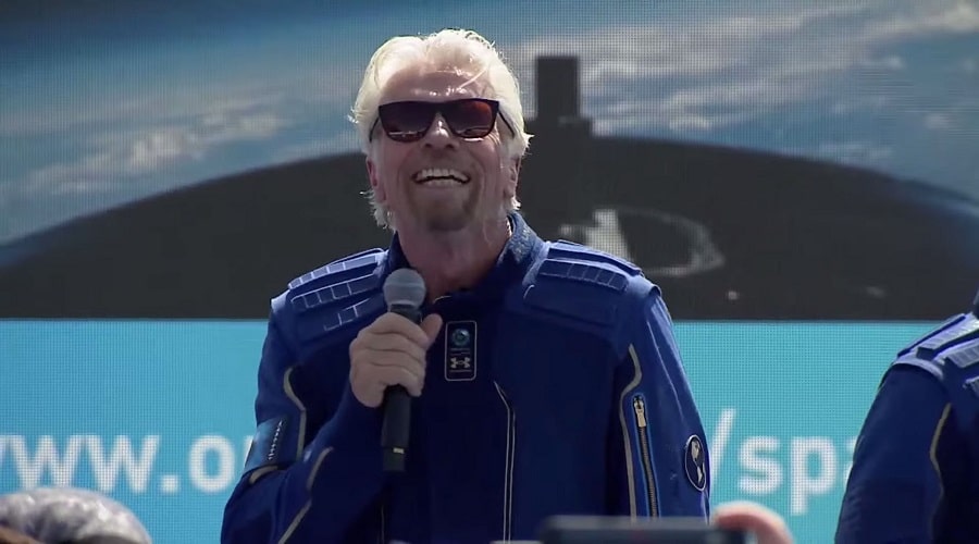 Richard Branson space