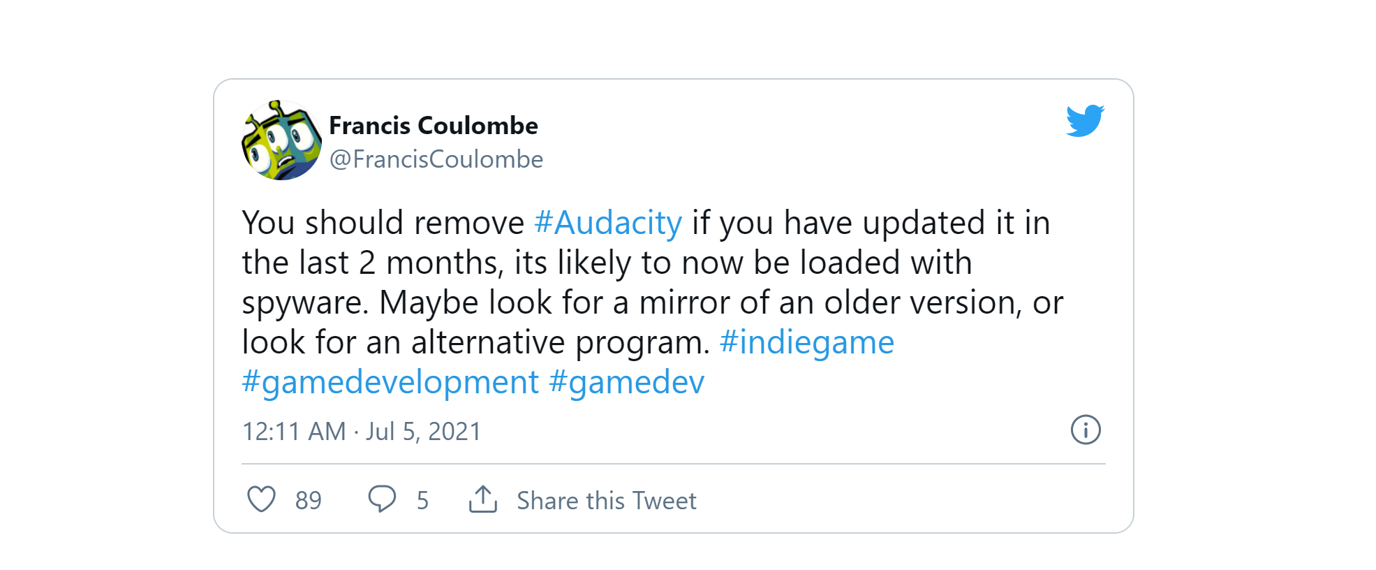 Audacity «spyware»: Η εταιρεία αμφισβητεί τις κατηγορίες. Τί ισχυρίζεται; 2 Audacity «spyware»