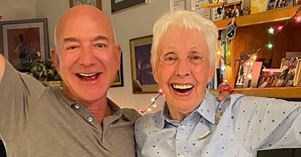 Wally Funk: Ποια είναι η 82χρονη που θα ταξιδέψει με τον Jeff Bezos στο διάστημα; 3 Jeff Bezos, Wally Funk