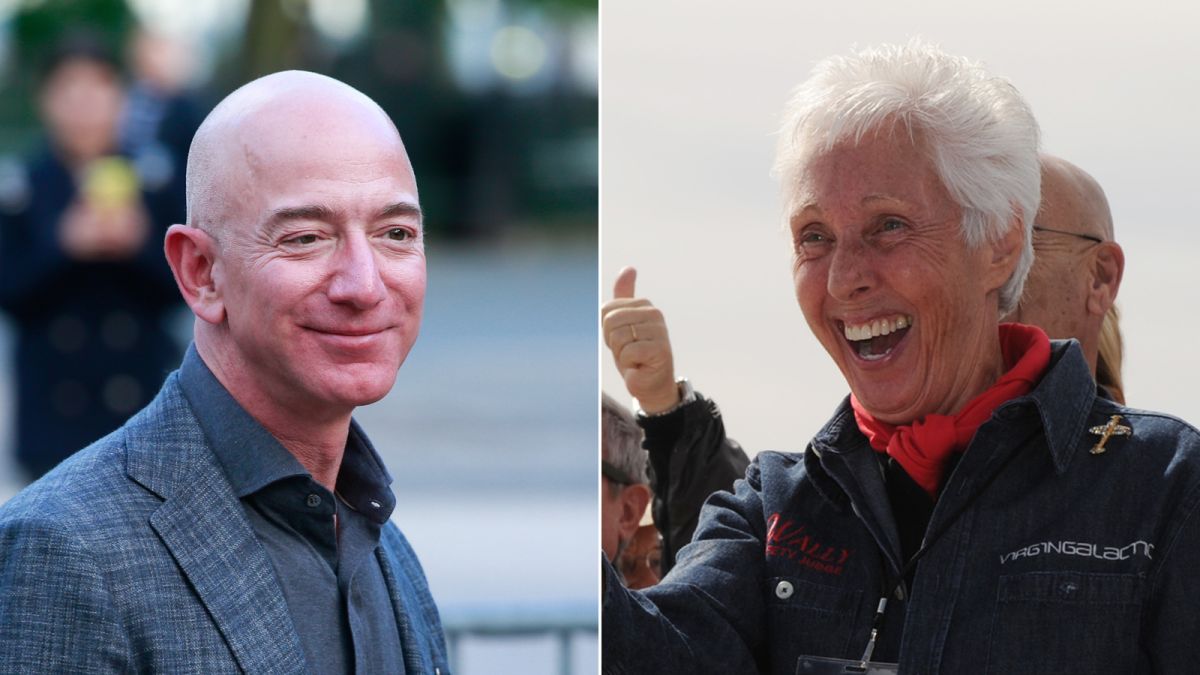 Wally Funk: Ποια είναι η 82χρονη που θα ταξιδέψει με τον Jeff Bezos στο διάστημα; 1 Wally Funk Jeff Bezos διάστημα